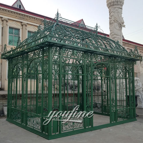 Buying outdoor screened hardtop green 12×12 gazebo